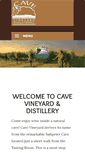 Mobile Screenshot of cavevineyard.com