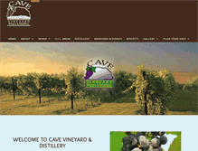 Tablet Screenshot of cavevineyard.com